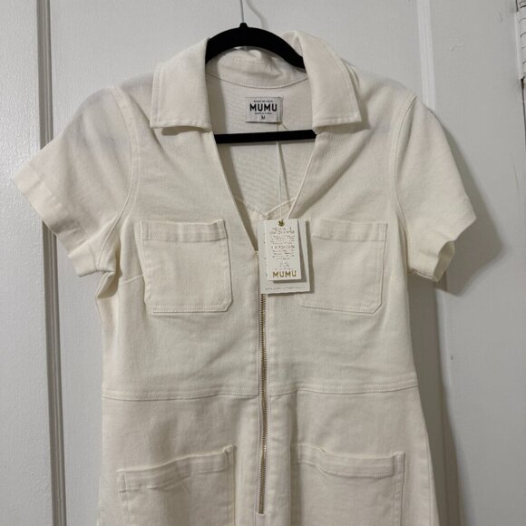 Show Me Your Mumu Ranch Romper in Pearly White - Picture 8 of 12